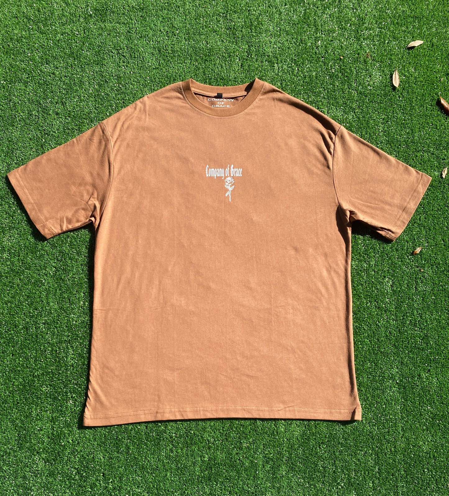 Company of Grace Tee, Brown