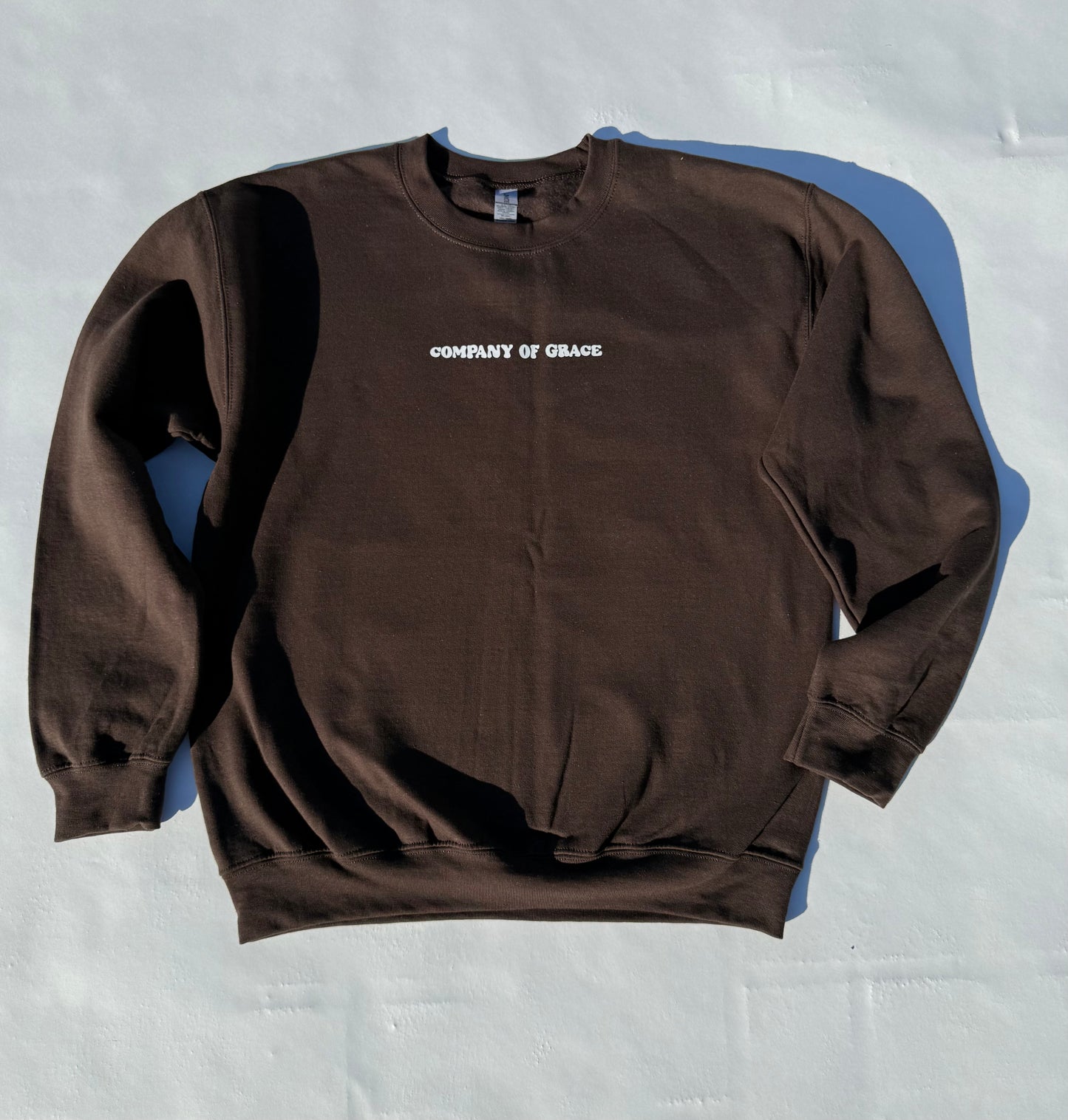 Dear Person Behind Me Crewneck, Brown