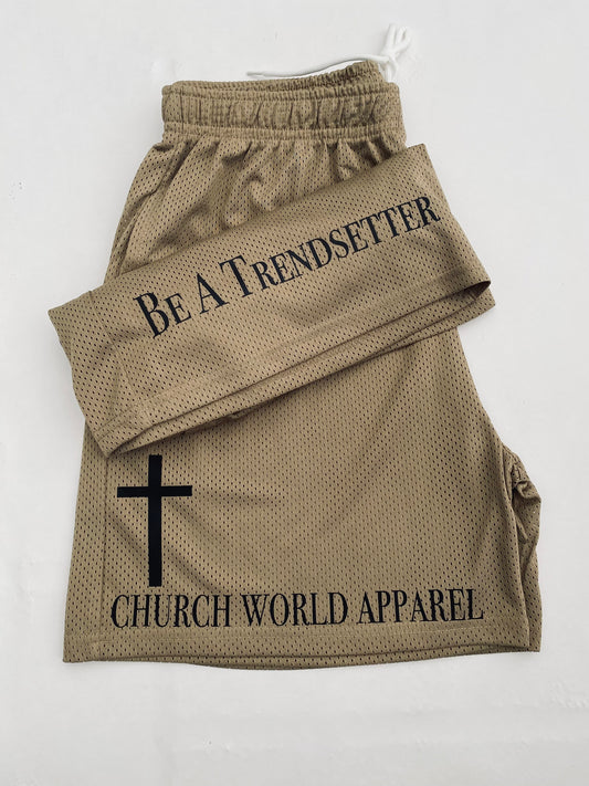 [LIMITED EDITION] BE A TRENDSETTER SHORTS (KHAKI)