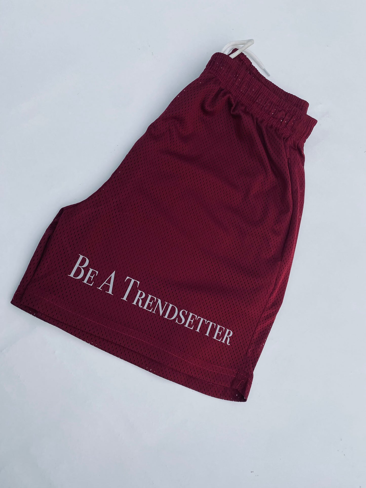 BE A TRENDSETTER SHORTS (MAROON)